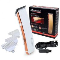 Професійна машинка для стрижки волосся Gemei GM-6048, електробритва для голови. Колір: білий