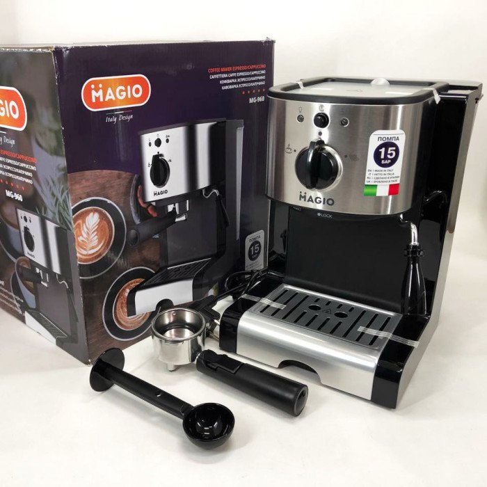 Кавоварка рожкова MAGIO MG-960