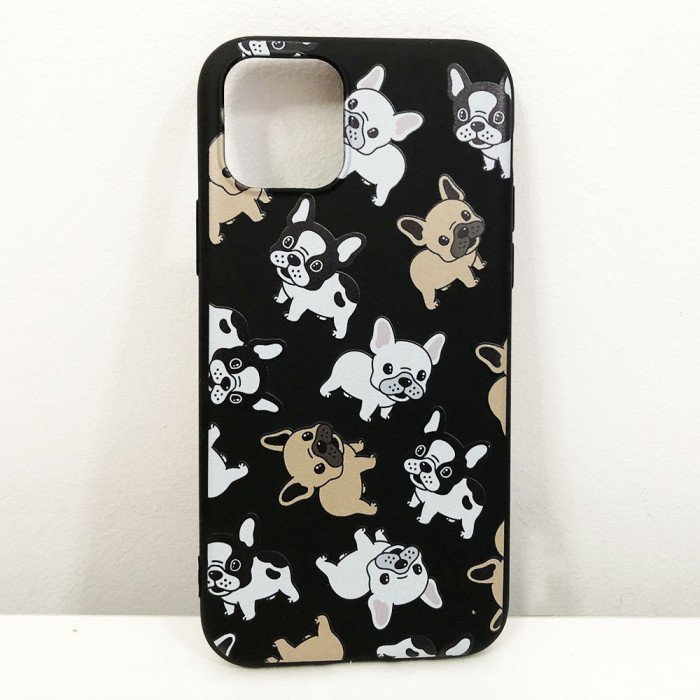 Чохол для Apple Iphone 11 Pro чорний з собачками