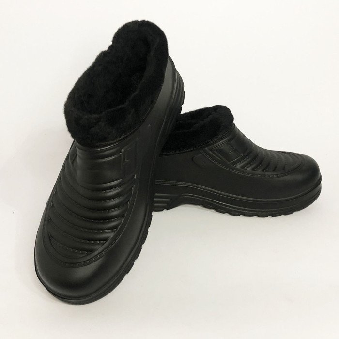 Черевики чоловічі. 42 розмір, взуття зимове робоче для чоловіків. Колір: чорний