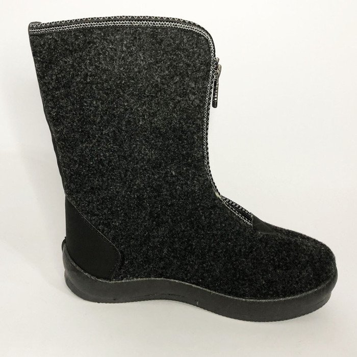 Жіночі чоботи. Розмір 41. Хутряні, високі, утеплені, Бурки на хутрі, Валянки шиті