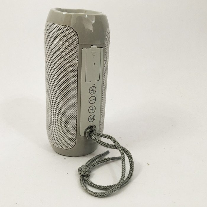 Bluetooth-колонка TG-117 портативна вологостійка. Колір: сірий