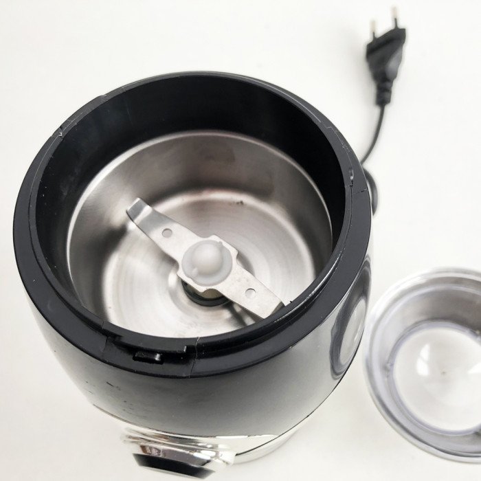 Кавомолка DOMOTEC MS-1107, електрична кавомолка для турки, портативна кавомолка, подрібнювач кави