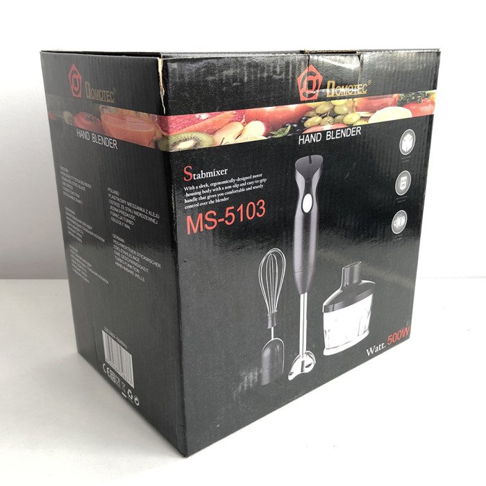 Подарунковий набір: сендвічница DOMOTEC MS-7777 + Блендер DOMOTEC MS-5103