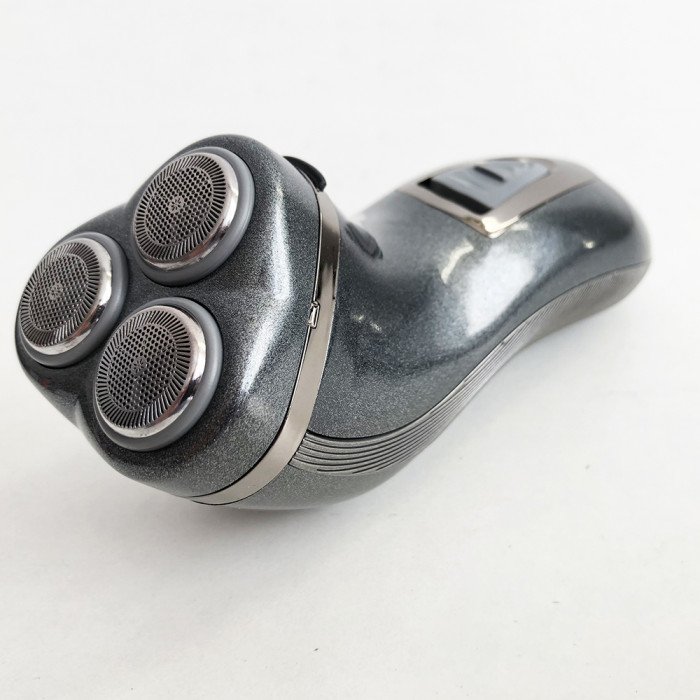 Електробритва з триммером GEMEI GM-7500, електробритва з насадками для бороди, триммер для бороди