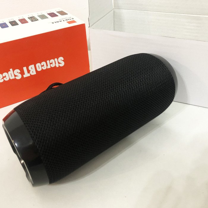 Bluetooth-колонка TG-117 портативна вологостійка. Колір чорний
