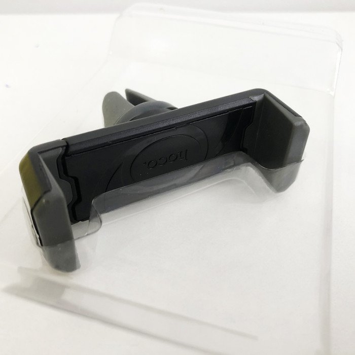 Автодержатель для телефону Hoco CPH01 Mobile Holder for car outlet. Колір чорний