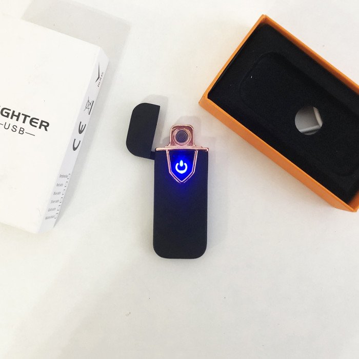 Запальничка спіральна USB-711, електронна запальничка спіральна подарункова, запальничка із зарядкою від usb