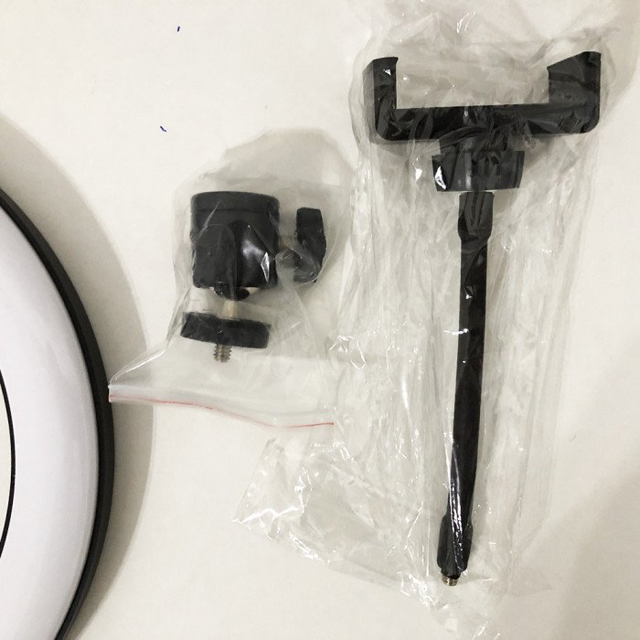 Кільцева лампа 30 см, лампа для тик струму tiktok, селфі лампа з тримачем для телефону