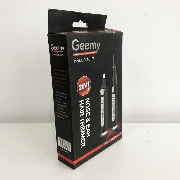 Тример GEMEI GM-3109 2в1, тример бездротовий, машинка чоловіча для гоління, бездротова електробритва