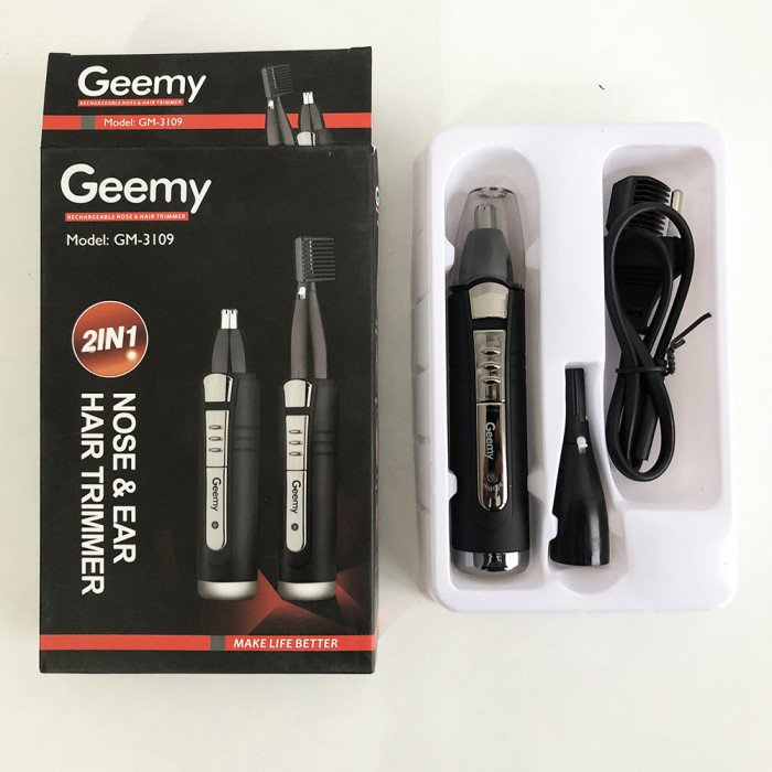 Тример GEMEI GM-3109 2в1, тример бездротовий, машинка чоловіча для гоління, бездротова електробритва