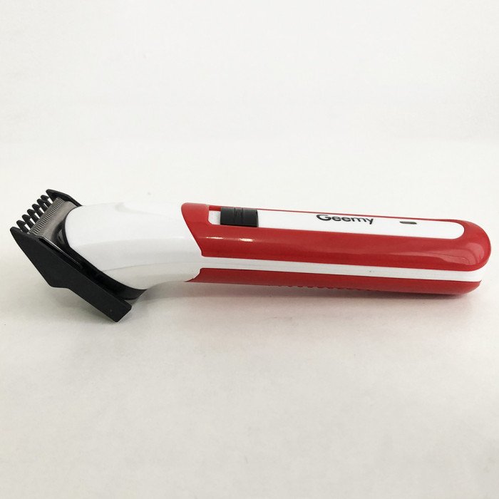 Машинка для стрижки GEMEI GM-702. Колір червоний