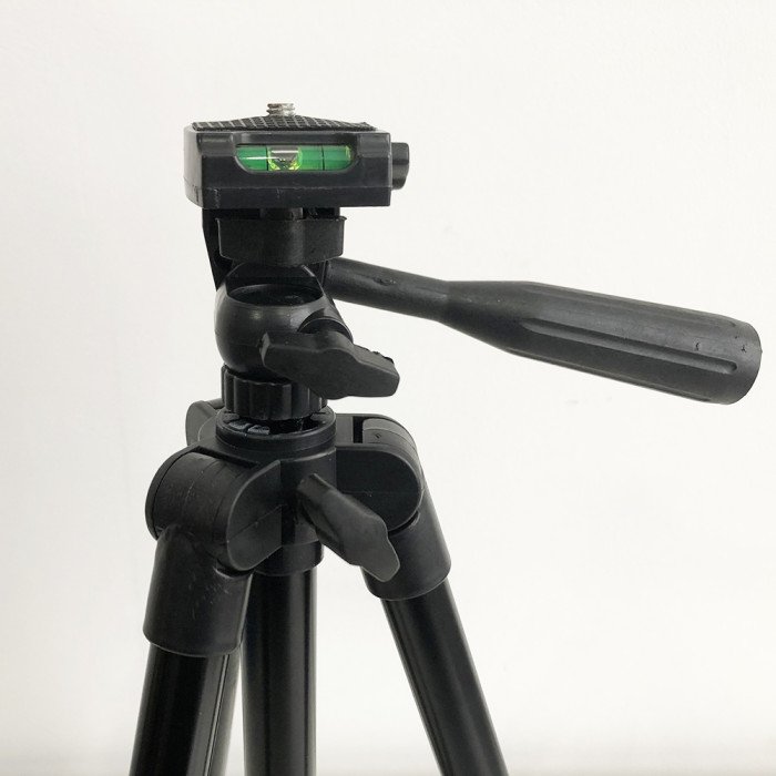 Штатив для телефону та фотоапарата Tripod 3120 PRO портативний трипод 0,35-1.02м висота. Колір: чорний