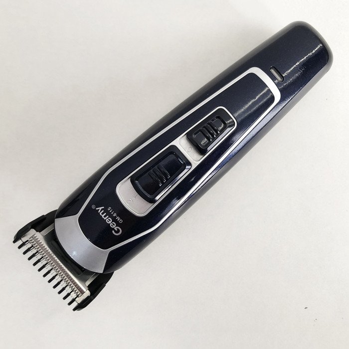 Машинка для стрижки GEMEI GM-6115, машинка для стрижки бездротова. Колір: синій