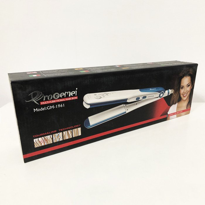Щипці, плойка для волосся, випрямляч GEMEI GM-тисяча дев'ятсот шістьдесят-один