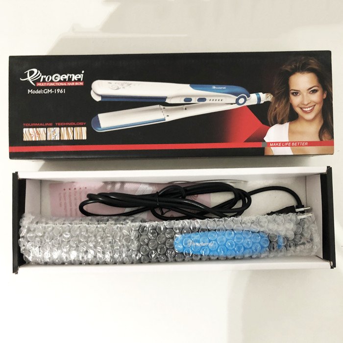 Щипці, плойка для волосся, випрямляч GEMEI GM-тисяча дев'ятсот шістьдесят-один