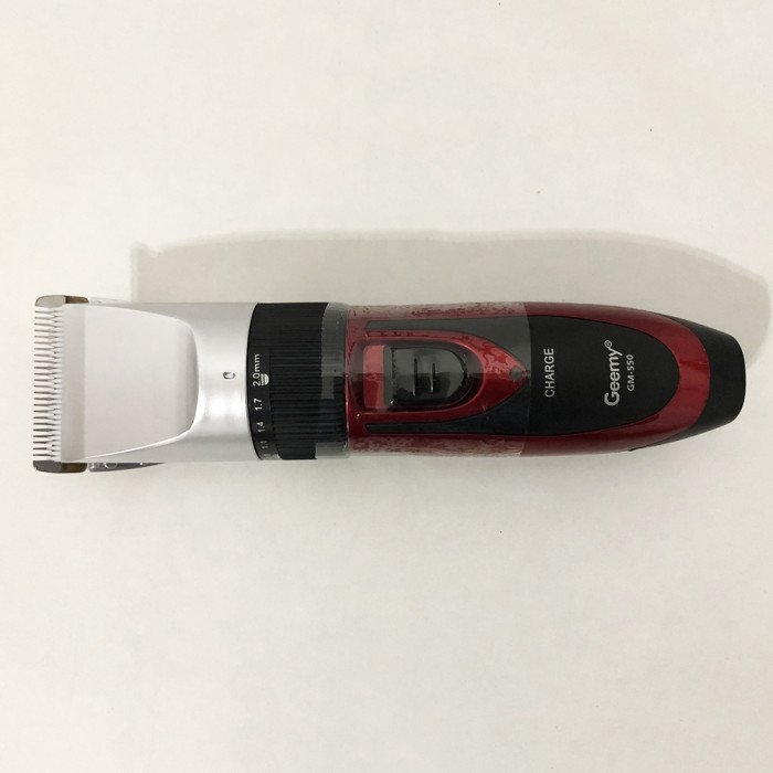 Професійна машинка для стрижки волосся GEMEI GM-550 з двома акумуляторами, Бритва триммер для бороди