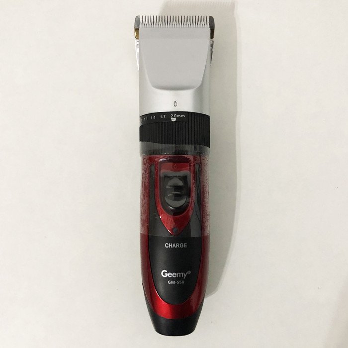 Професійна машинка для стрижки волосся GEMEI GM-550 з двома акумуляторами, Бритва триммер для бороди
