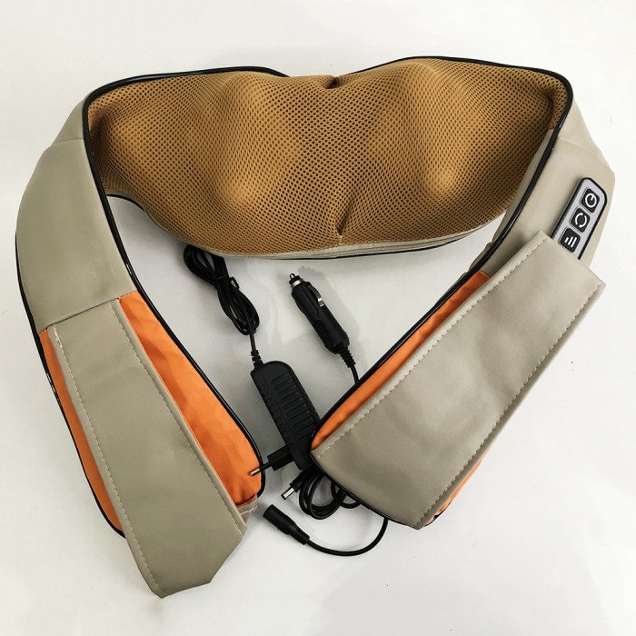 Електричний масажер роликовий з інфрачервоним випромінюванням, масажер для шиї, Massager of Neck Kneading