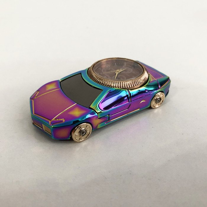 Спіральна запальничка, електрозапальничка акумуляторна USB-813 + годинник