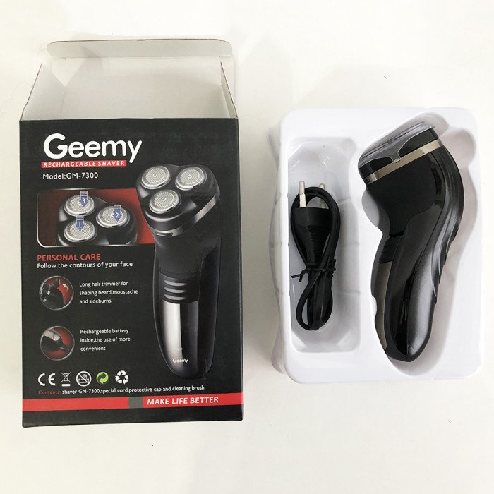 Електробритва GEMEI GM-7300 тример бритва, тример бездротовий, машинка чоловіча для гоління