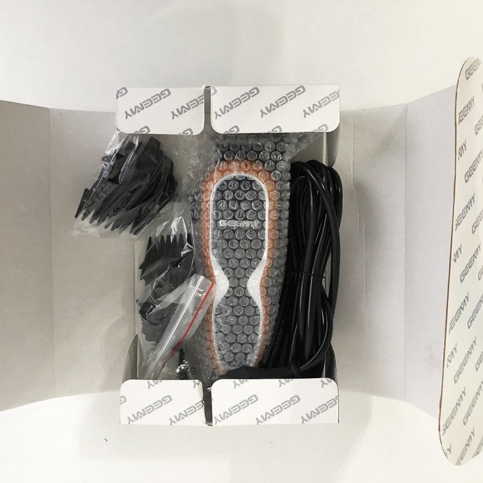 Професійна машинки для стрижки волосся Gemei GM-817 Pro. Колір помаранчевий