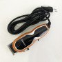 Професійна машинки для стрижки волосся Gemei GM-817 Pro. Колір помаранчевий