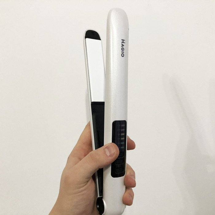 Щипці випрямляч для волосся MAGIO MG-586, праска для завивки волосся, прилад для завивки волосся