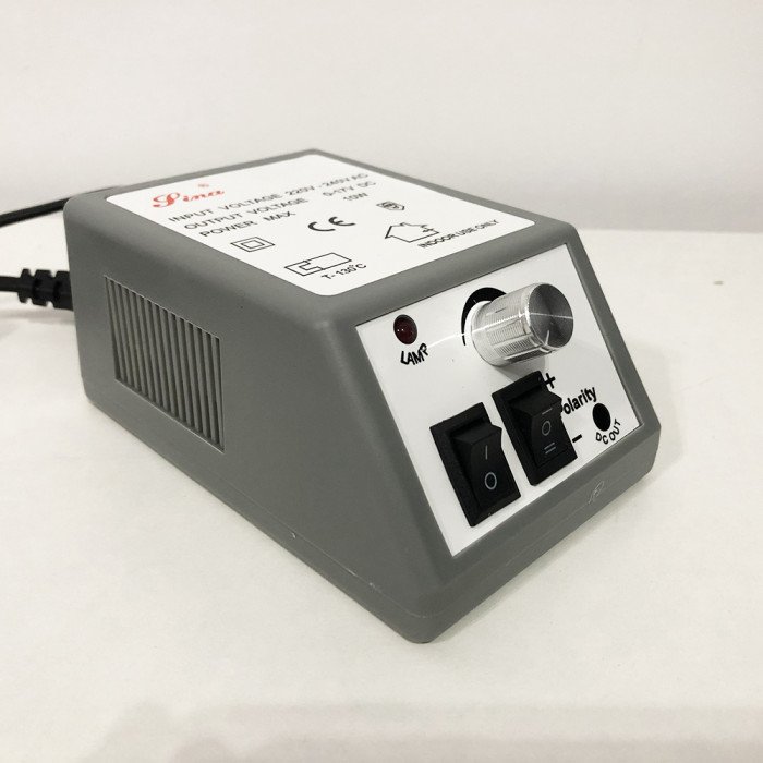 Фрезер для манікюру Beauty nail DM-14/2000, ручний фрезер для манікюру, для зняття гель лаку. Колір: сірий