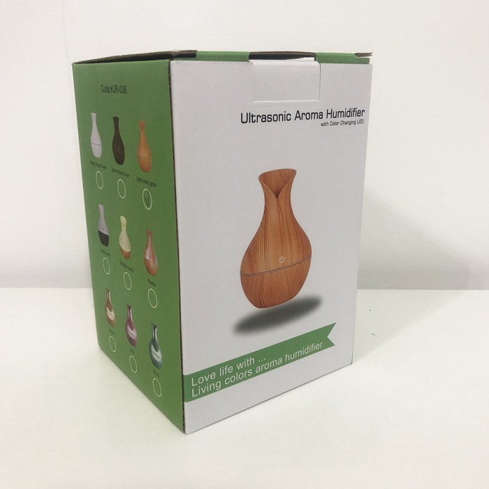 Зволожувач повітря Air Purifier LR053, Аромадіфузор зволожувач повітря для дому. Колір: світле дерево