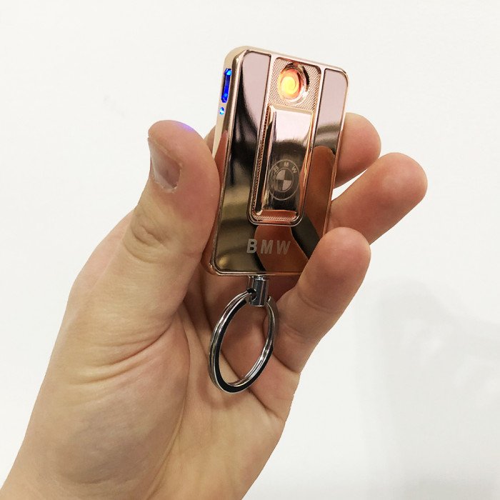 Запальничка спіральна USB-811. BMW. Колір: золотий