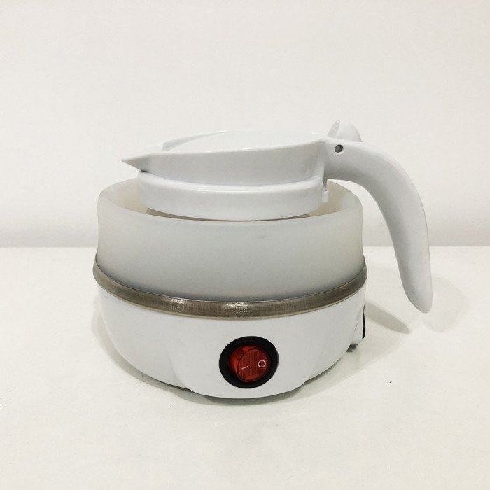 Електрочайник складаний Travel Folding 600 мл. Хороший електричний чайник. Колір: білий