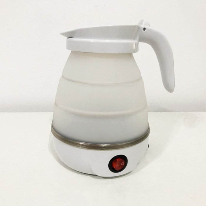 Електрочайник складаний Travel Folding 600 мл. Хороший електричний чайник. Колір: білий