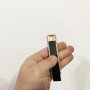 Запальничка спіральна USB ZGP-1. Колір: платиновий