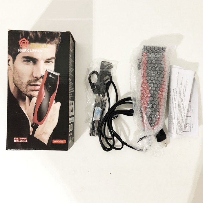 Машинка для стрижки DOMOTEC MS-3304, домашня машинка для стрижки волосся, підстригальна машинка