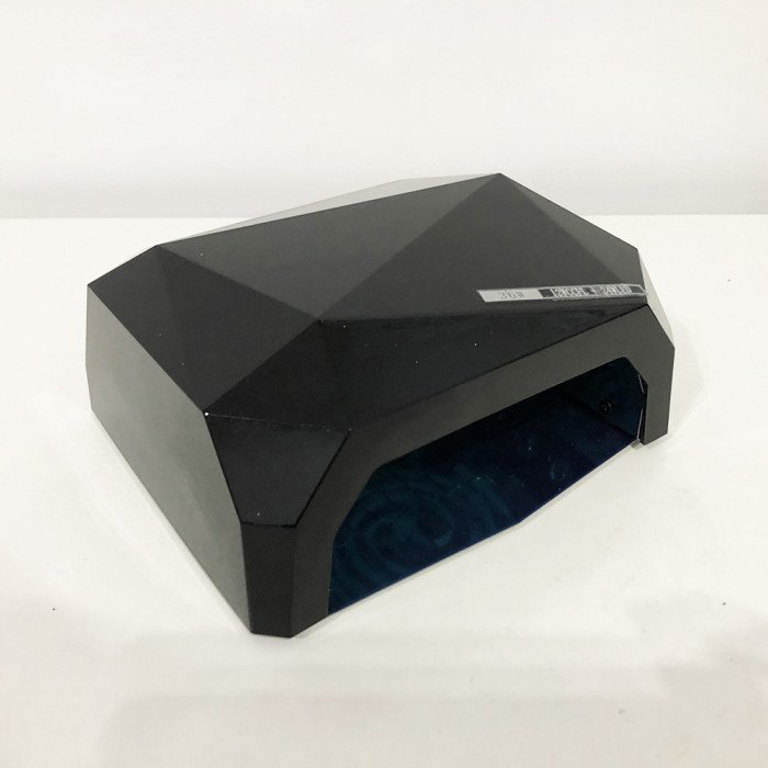 Сушарка для нігтів, лампа для гель лаку UV LAMP CCF+LED, Лампа для манікюру та педикюру. Колір: чорний