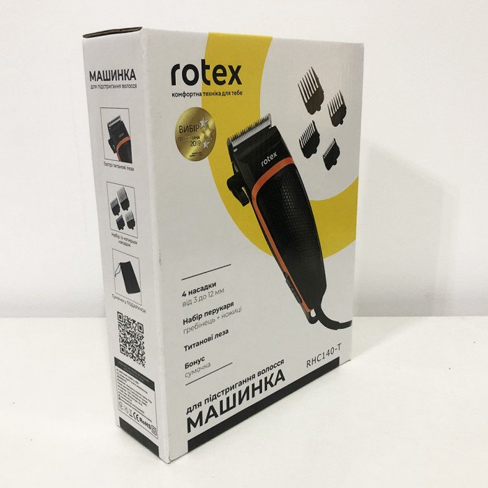 Машинка для стрижки волосся Rotex RHC140-T