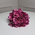 Гортензія штучна латексна h=70см d=17см 1шт. Колір: фуксія
