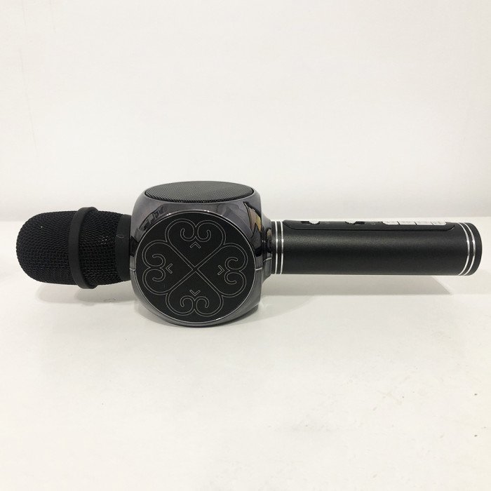 Бездротовий Bluetooth Мікрофон для Караоке Мікрофон DM Karaoke Y 63 + BT. Колір чорний