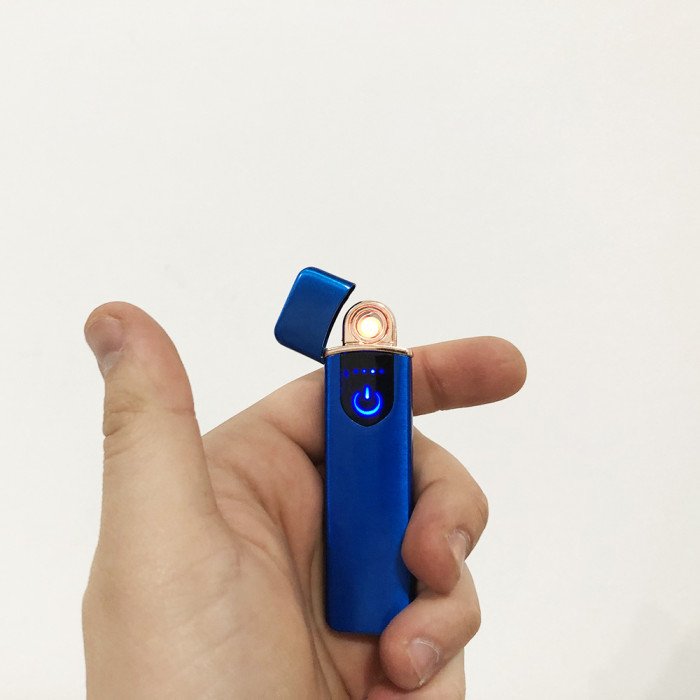 Запальничка спіральна USB ZGP-4. Колір синій