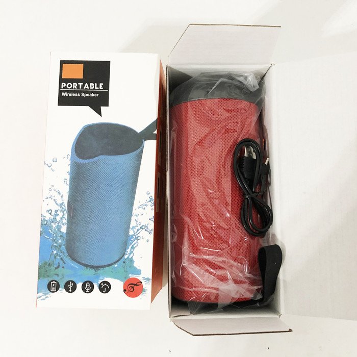Колонка портативна bluetooth вологостійка JBL TG-113 (аналог). Колір червоний