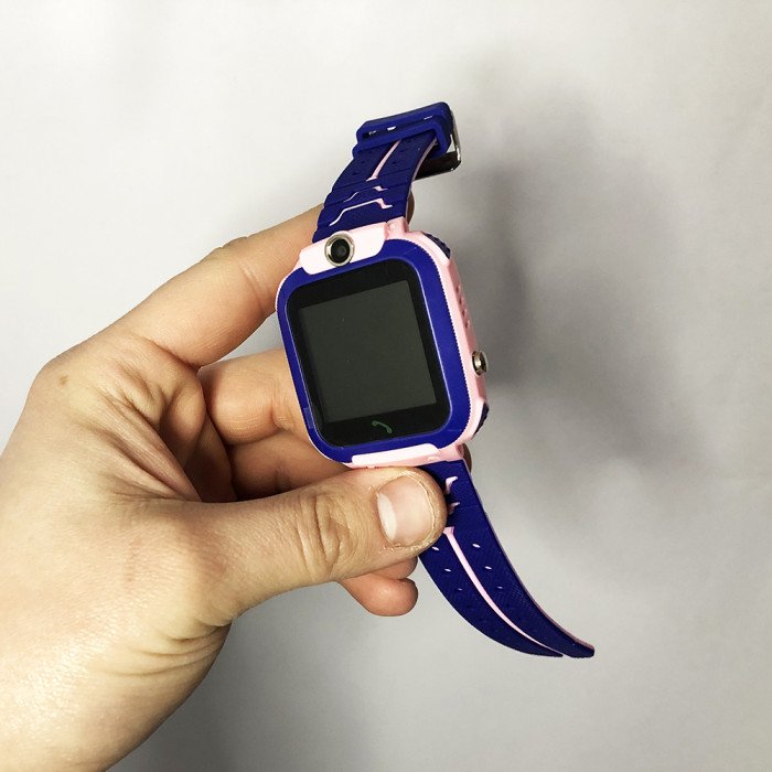 Дитячий Смарт Годинник Smart Baby Watch Q12 SIM /Bluetooth /LBS/GPS. Колір: рожевий