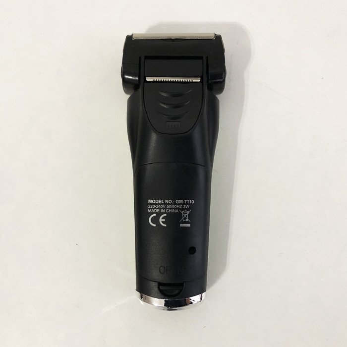 Електробритва бритва GEMEI GM-7110. Колір зелений