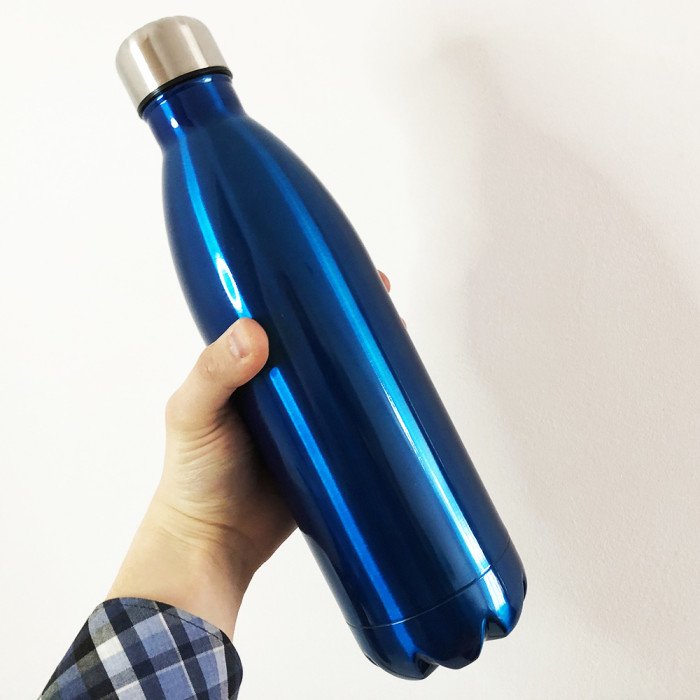 Термос UNIQUE UN-1024 1 л, Хороший термос, Якісний термос для дому. Колір: синій