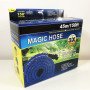 Шланг садовий Magic House 7.5 м з розпилювачем (6 режимів). Колір: зелений