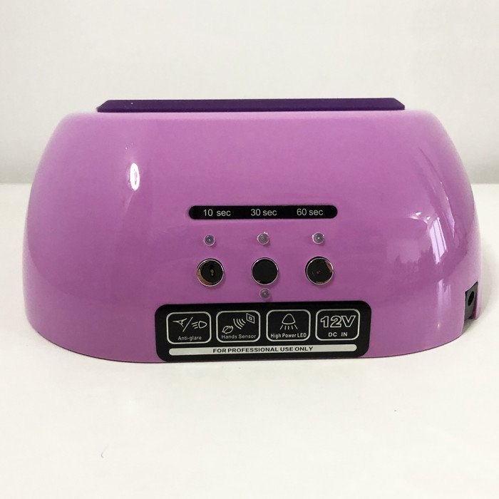 Гібридна лампа для нігтів Beauty Nail CCFL+LED 48W K18, Світлодіодна сушарка для лаку. Колір: фіолетовий