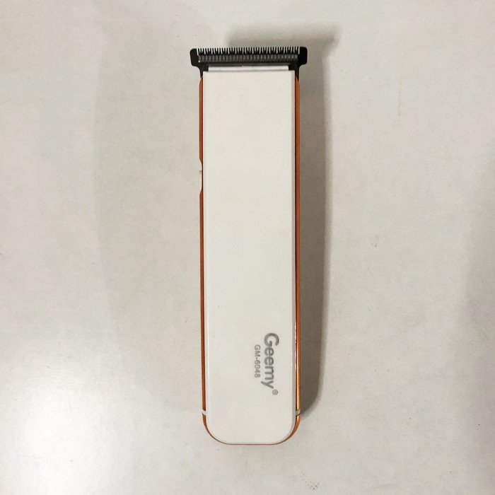 Професійна машинка для стрижки волосся Gemei GM-6048, електробритва для голови. Колір: білий