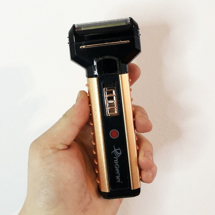 Електрична бритва Gemei GM-789, 3 насадки, Чоловіча електробритва для гоління бездротова електробритва