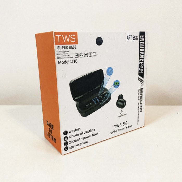 Комплект: Air J16 TWS Original + Smart Watch M5 Band Classic