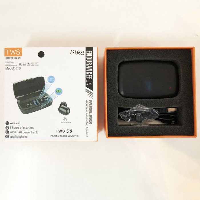 Комплект: Air J16 TWS Original + Smart Watch M5 Band Classic